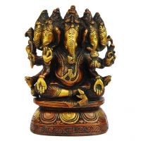 Pure Divine Panchmukhi Ganesha