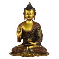 Pure Divine Sitting Buddha Meditating