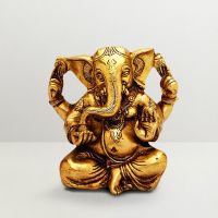 Pure Divine Sitting Ganesha