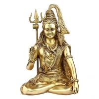 Pure Divine Sitting Lord Shiva