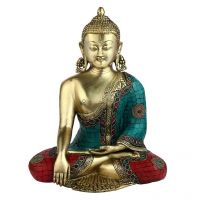 Pure Divine Stone Buddha Sitting