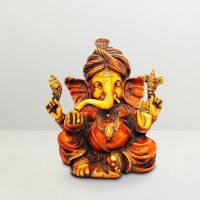 Pure Divine Turban Ganesha Red