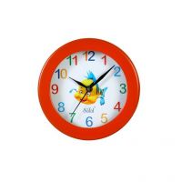 Safal Quartz Orange Fish Wall Clock