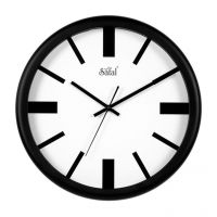 Safal Quartz Wall Clock White & Black