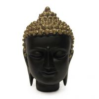 Shilp Buddha Bust Black And Gold