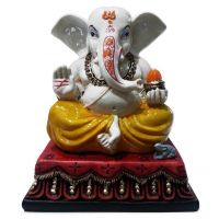 Shilp Ganesha With Laddu
