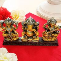 Shilp Laxmi, Ganesh And Saraswati