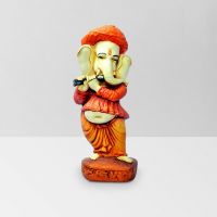 Shilp Lord Ganesha Playing Instrument