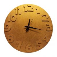 Shilp Numbers Embossed Wall Clock