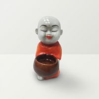 Shilp Standing Monk Tea Light Holder