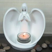 Simply Chic Angel Candle Holder