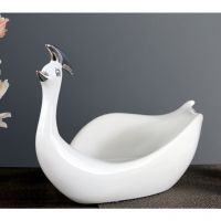Simply Chic Ceramic Duck Sculpture