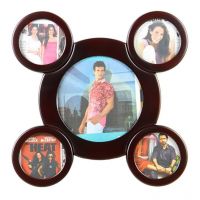 Wandregal Collage Brown Photo Frame