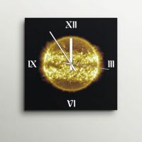 ArtEdge Burning Sun Wall Clock