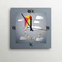 ArtEdge Flying Kite Wall Clock