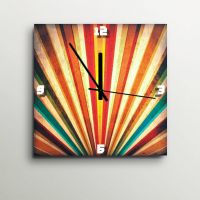 ArtEdge Multicolor Grunge Wall Clock