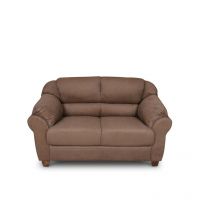 At Home By Nilkamal Maria Two Seater Sofa Brown