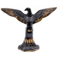 Ethnic Brass Open Wings Eagle Showpiece