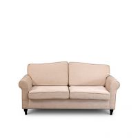 Forzza Turin Two Seater Sofa Light Brown