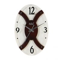 Safal Quartz Wall Clock Black & White