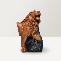 Shilp Lion Half Cut Statue