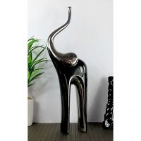Simply Chic Elephant With Trunk Up