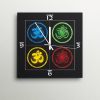 ArtEdge_Colorful_Four_Om_Wall_Clock.jpg