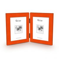 Elegant Arts And Frames Double Photo Frame Orange