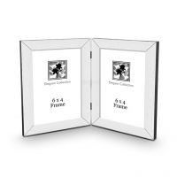 Elegant Arts And Frames Double Photo Frames White