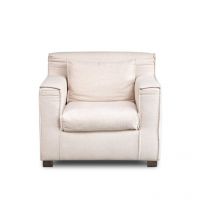 Forzza Napa Single Seater Sofa Off White