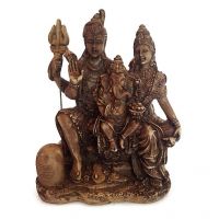 Shilp Shiv Ganesha Parvati Statue
