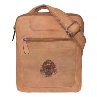Style98 100% Hunter Leather Crossbody Messenger tablet Bag||Handbag||Hard Disk Bag||Neck Pouch||Shoulder Bag for Men,Women,Boys & Girls