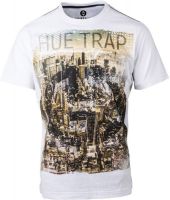Huetrap Graphic Print Men's Round Neck White T-Shirt
