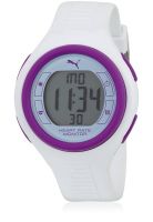 Puma Pulse 88915601 White/Purple Digital Watch