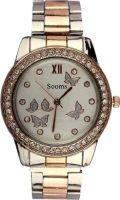 Sooms JMD Stones Studded Butterfly Analog Watch Analog Watch - For Girls