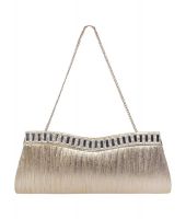 VN Gold Fashionable Clutch