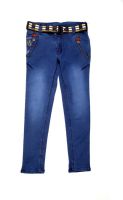 AJ Dezines Slim Fit Boy's Light Blue Jeans