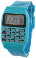 Paapi Boss Unisex Blue Calculator Digital Watch - For Boys, Girls, Men, Women