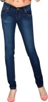 Dragaon Slim Fit Women's Blue Jeans