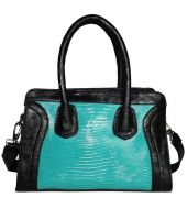 Moda Desire Blue Davi Satchel Bag
