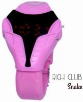 Rich Club Snake Shaped LED Digital Watch - For Girls, Boys