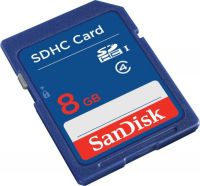 SanDisk 8GB Class 4 MicroSDHC Memory Card