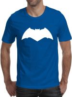 Fanideaz Printed Men's Round Neck Blue T-Shirt