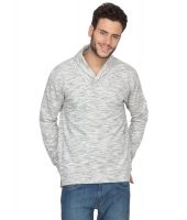 Hypernation Gray Cotton T Shirt