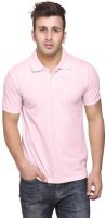 Jura Polo Solid Men's Polo Neck Pink T-Shirt