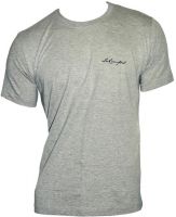 LaKomfort Solid Men's Round Neck Grey T-Shirt