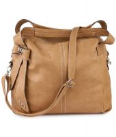 Lychee Bags Beige P.u. Shoulder Bag