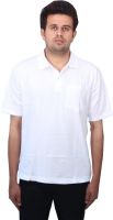 Romano Printed Men's Round Neck White T-Shirt