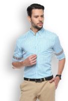 Brooklyn Blues Men's Checkered Casual Multicolor Shirt