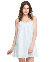 Oxolloxo White Cotton A Line Dress